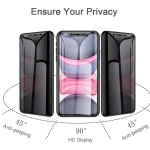 محافظ صفحه گوشی شیائومی پوکو F6 Pro مدل سرامیکی حریم شخصی