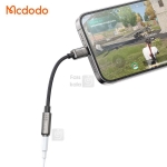 تبدیل لایتنینگ به جک 3.5 میلیمتری AUX مک دودو مدل CA-5010 ساپورت میکروفون