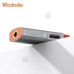 تبدیل لایتنینگ به جک 3.5 میلیمتری AUX + پورت لایتنینگ مک دودو مدل CA-6710