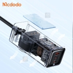 شارژر و چند راهی محافظ برق مک دودو مدل CH-4620