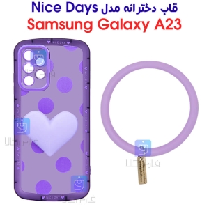 قاب دخترانه سامسونگ گلکسی A23 مدل Nice Day