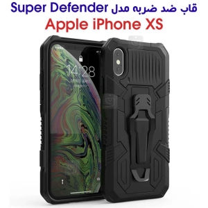 قاب ضد ضربه آیفون Xs مدل Super Defender