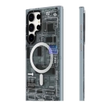 قاب طرح دار سامسونگ گلکسی S23 الترا مدل YoungKit Futuristic Circuit Magsafe Series