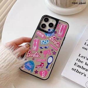 قاب دخترانه گوشی آیفون 14 پرو مدل آینه ای باربی