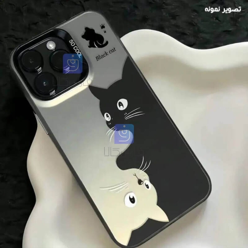قاب فانتزی گوشی آیفون 13 پرو مکس مدل Black Cat