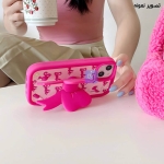 قاب دخترانه گوشی آیفون 14 پرو مدل پاپیون باربی
