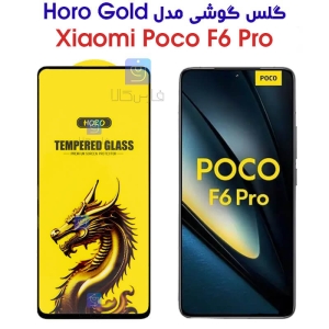 گلس گوشی Poco F6 Pro مدل HORO Gold