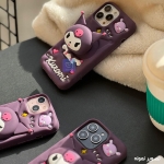قاب دخترانه گوشی آیفون 12 پرو مکس مدل Kuromi