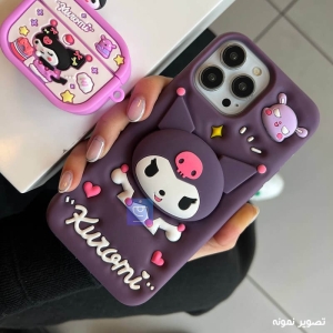قاب دخترانه گوشی آیفون 14 پرو مدل Kuromi