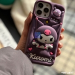قاب دخترانه گوشی آیفون 14 پرو مکس مدل Kuromi