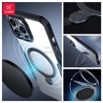 قاب ضد ضربه رینگی آیفون 12 پرو مکس مدل XUNDD Beatle Magnetic Holder