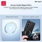 قاب ضد ضربه رینگی S24 Plus مدل XUNDD Beatle Magnetic Holder