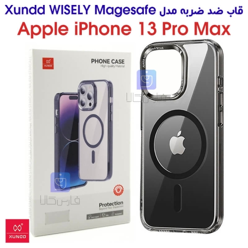 قاب گوشی آیفون 13 پرو مکس مدل XUNDD WISELY Magesafe