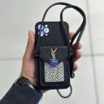 قاب چرمی S21 Ultra مدل بند دار جاکارتی دار