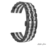 بند ساعت هوشمند امازفیت بیپ Bip 5 استیل 7Bead