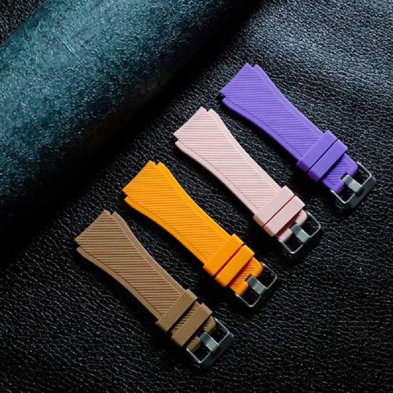 بند سیلیکونی ساعت شیائومی Kieslect Ks/Ks Pro مدل stripe 1