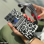 قاب فانتزی گوشی M12 مدل Christian Dior همراه با بند آویز