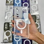 قاب طرح مگ سیف سامسونگ A55 مدل Blue Sky