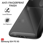 قاب گوشی S24 FE مدل Auto Focus Fiber Carbon