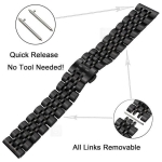 بند استیل ساعت سامسونگ واچ 3 41mm مدل 7Bead