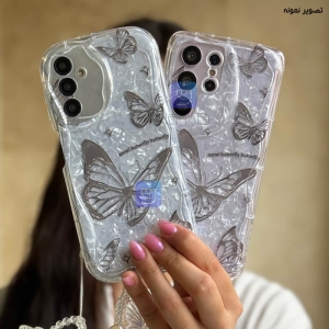 قاب دخترانه گوشی Poco X6 Pro مدل پروانه یخی