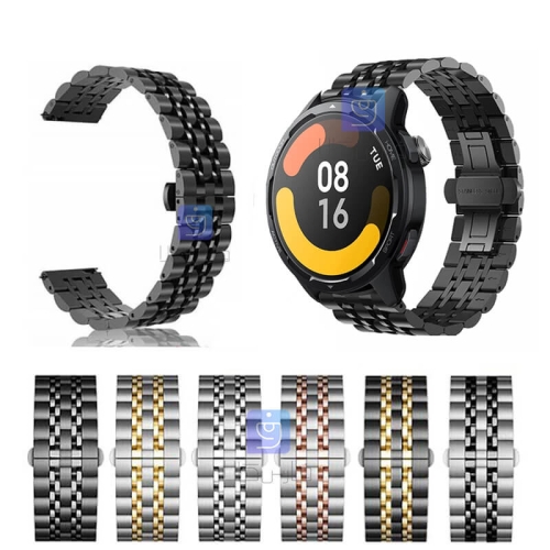 بند استیل ساعت شیائومی S1 Active مدل 7Bead