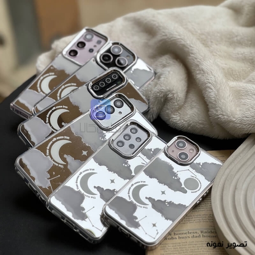 قاب فانتزی گوشی نوت 12 پرو 5G مدل آینه ای ماه و صورت فلکی
