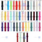 بند سیلیکونی ساعت Amazfit Bip 5 مدل دکمه‌ای