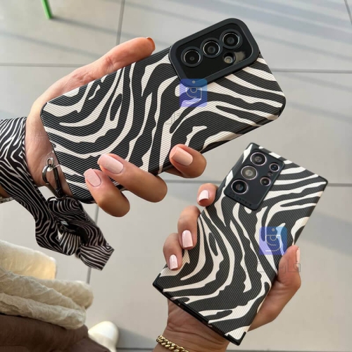 قاب فانتزی گوشی A50 مدل Zebra همراه با بند آویز