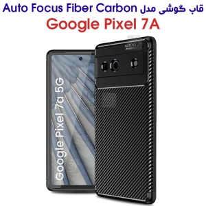 قاب کربنی گوشی Pixel 7A مدل Auto Focus Fiber Carbon