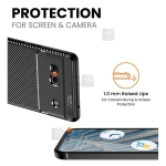 قاب کربنی گوشی Pixel 7A مدل Auto Focus Fiber Carbon