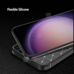 قاب کربنی گوشی S24 مدل Auto Focus Fiber Carbon