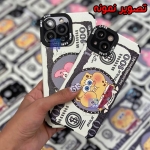 قاب فانتزی گوشی آیفون 15 پرو مدل دلار باب اسفنجی و پاتریک