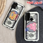 قاب فانتزی گوشی آیفون 7 پلاس مدل دلار باب اسفنجی و پاتریک