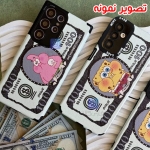 قاب فانتزی گوشی آیفون 7 پلاس مدل دلار باب اسفنجی و پاتریک