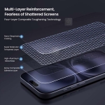 گلس نیلکین آیفون 16 مدل H+ Pro همراه با ابزار نصب