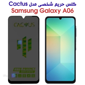 گلس حریم شخصی کاکتوس گوشی سامسونگ A06