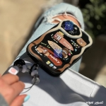 قاب فانتزی Poco F5 مدل Chocolate Bear همراه با بند آویز