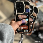قاب فانتزی گوشی Poco X6 Pro مدل Chocolate Bear همراه با بند آویز