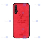 قاب پارچه ای گوشی Honor 20 مدل گوزنی