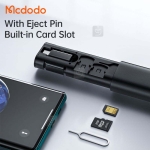 کابل چند کاره Type C، Micro USB و Lightning مک دودو مدل WF-1720