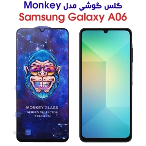 گلس A06 مدل Monkey Premium