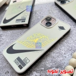 قاب شب رنگ گوشی آیفون 8 پلاس مدل نایک ایر جردن