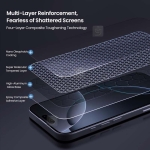 گلس نیلکین آیفون 16 پرو مکس مدل H+ Pro همراه با ابزار نصب