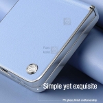 قاب چرمی نیلکین گوشی Z Flip 6 مدل CamShield Flip Modern