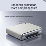 قاب چرمی نیلکین گوشی Z Flip 6 مدل CamShield Flip Modern