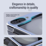 قاب چرمی نیلکین گوشی Z Flip 6 مدل CamShield Flip Modern