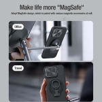 قاب مگنتی نیلکین گوشی آیفون 16 پرو مکس مدل Camshield Prop Magnetic