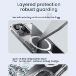قاب مگنتی نیلکین گوشی آیفون 16 پرو مکس مدل Nature TPU Pro Magnetic