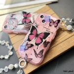 قاب دخترانه گوشی آیفون 15 پرو مکس مدل Romantic Butterfly